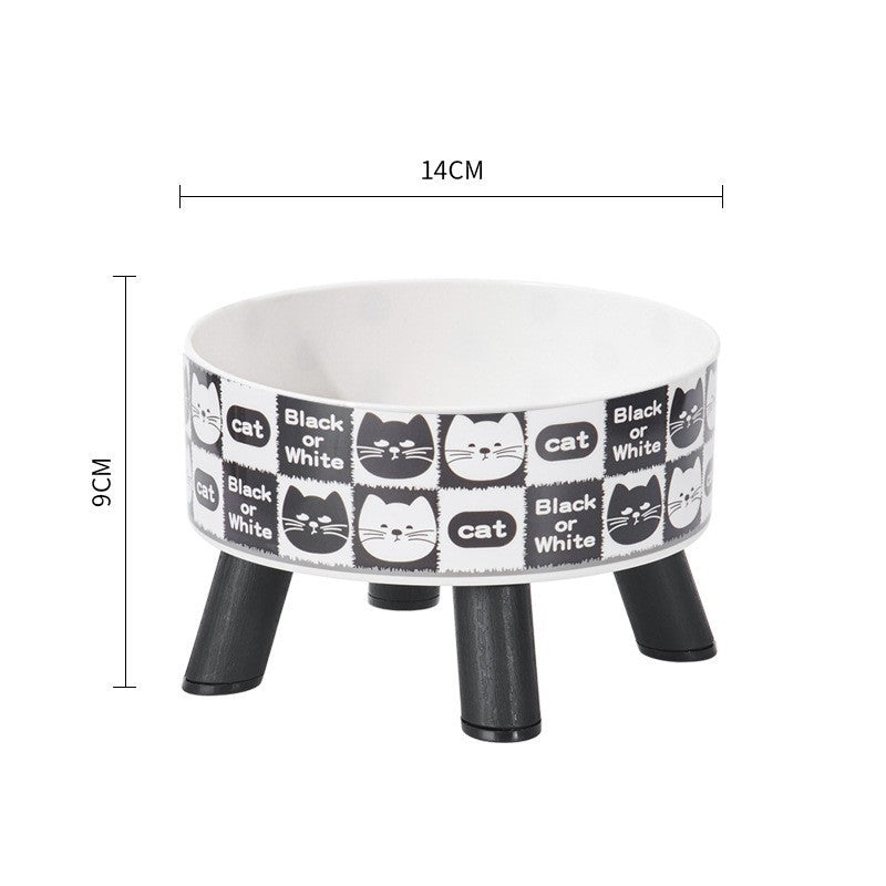 Raised bowl for cats and dogs – anti-tip, stainless steel
