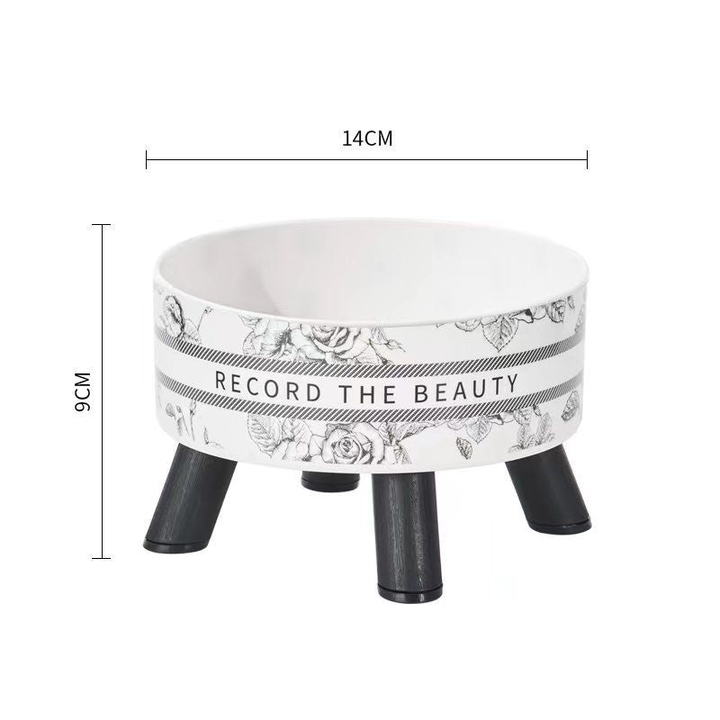 Raised bowl for cats and dogs – anti-tip, stainless steel