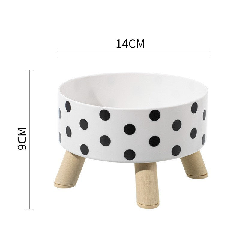 Raised bowl for cats and dogs – anti-tip, stainless steel