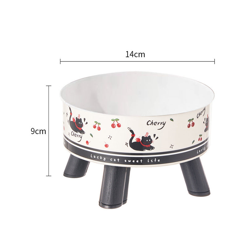 Raised bowl for cats and dogs – anti-tip, stainless steel