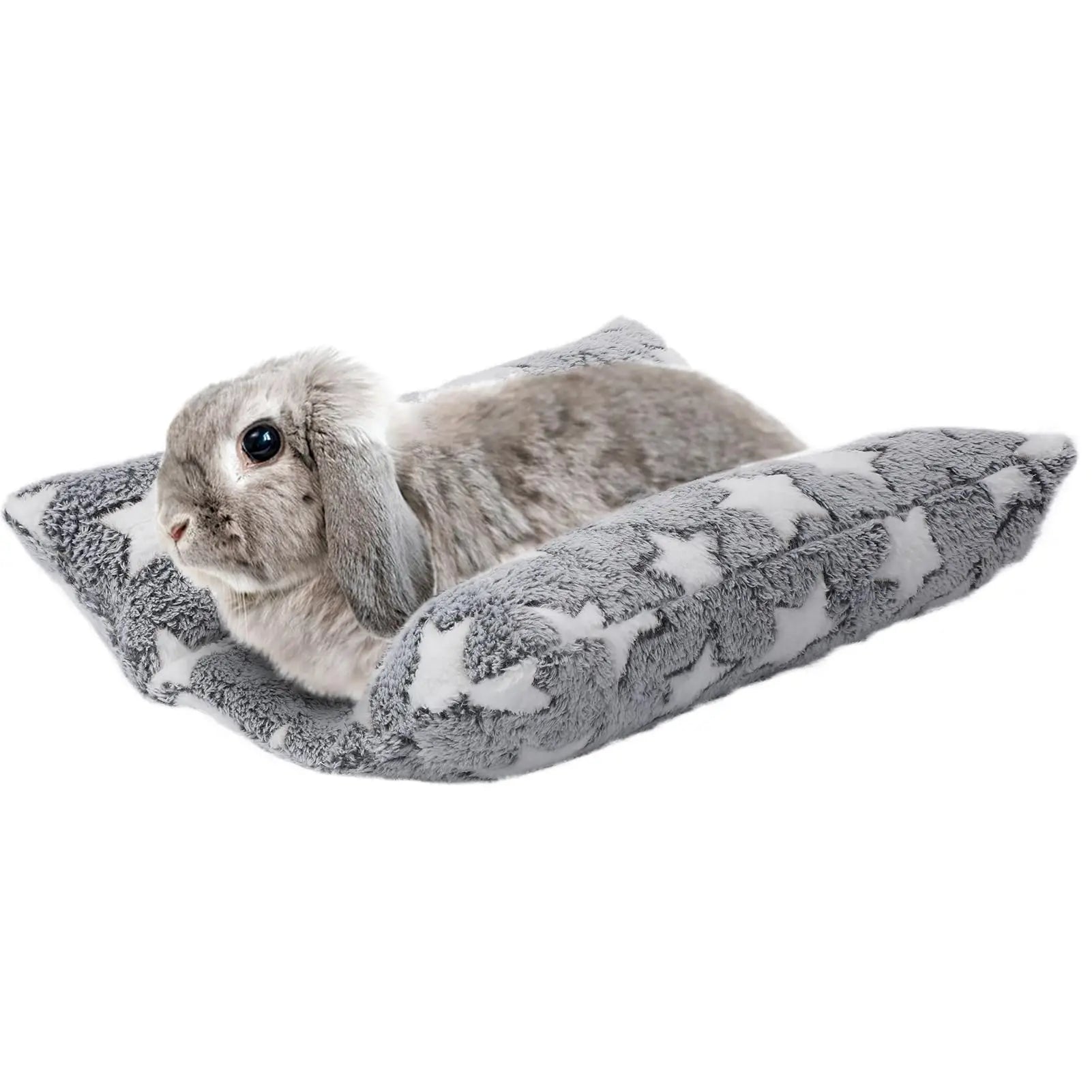 Soft bed for rabbits – recessed, with a pillow, for cage and house