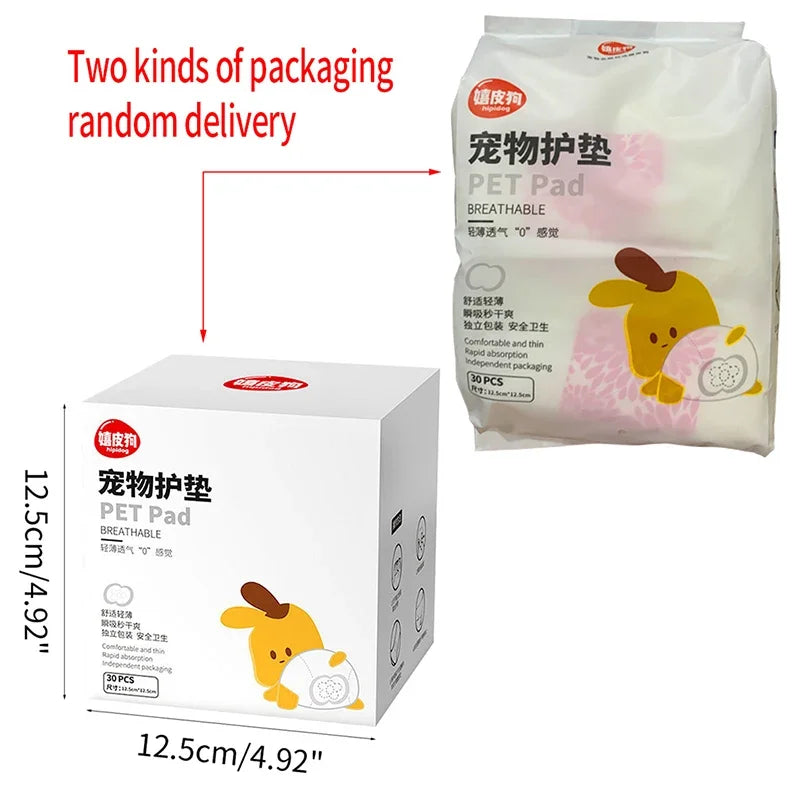 30pcs Dog Diapers for Female Dogs Shorts Panties Dog Diaper Pad Female Sanitary Pants Disposable Doggie Physiological Pants