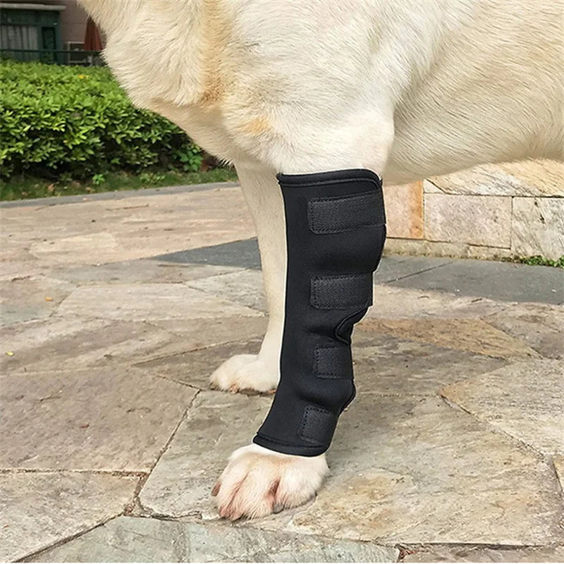 Pet Dog Bandages Dog Injury Leg Knee Brace Strap Protection For Dogs Joint Bandage Wrap Doggy Medical Supplies Dogs Accessories