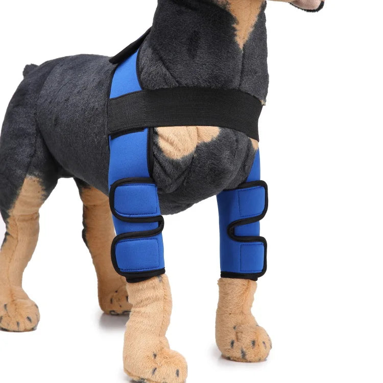 2023 Front Dog Elbow Protector, Dog Knee Guard, Dog Leg Brace Sleeve, Dog Knee Cover, Anti-Licking Wound Dog Recovery Leg Cover