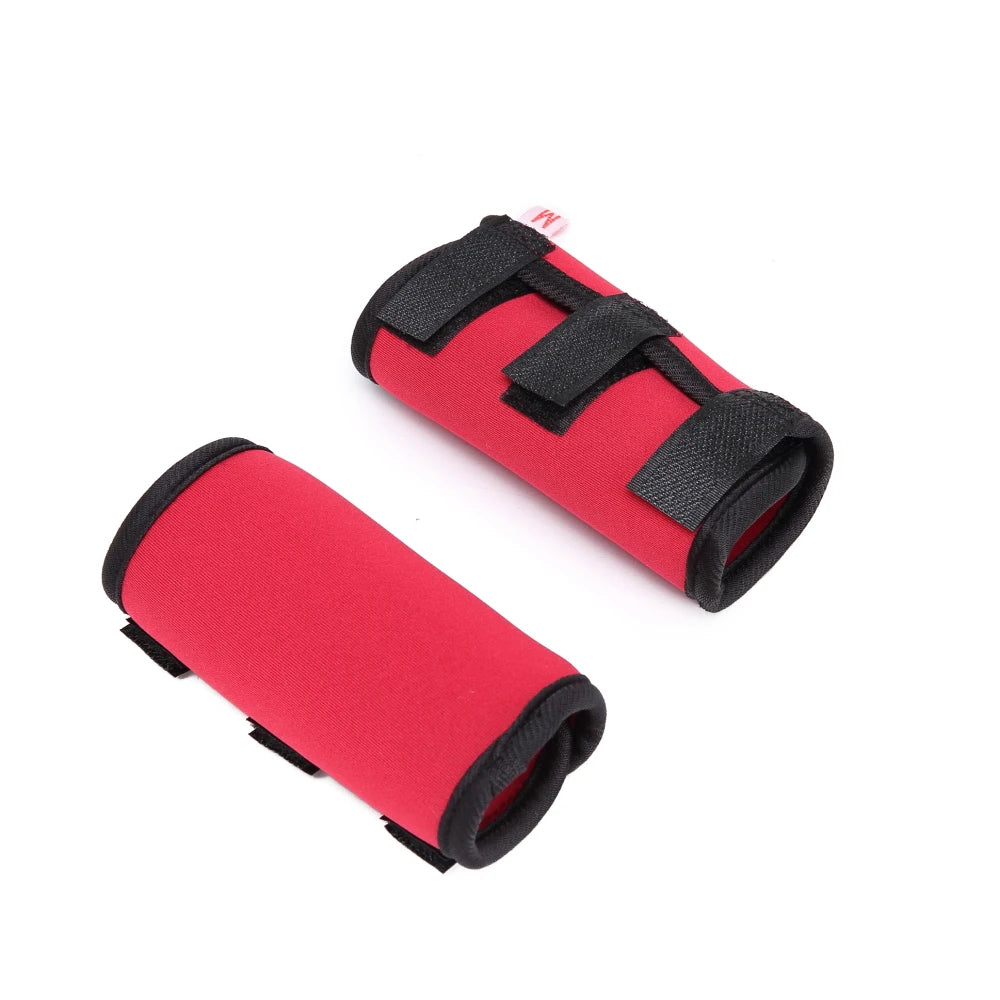 1 Pair Dog Elbow Protector Sleeve Elbow Pad Dog Leg Hock Joint Protection Wounds with Bandage Wrap Heals Sprains Helps Pet Supply