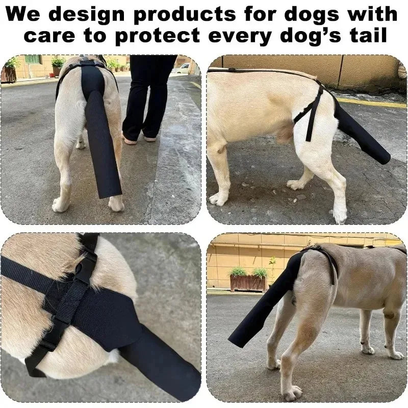 Dog Tail Safety Guard Comfortable Breathable Protector Sleeve Universal Size for Daily Protection and Healing Pet Supplies