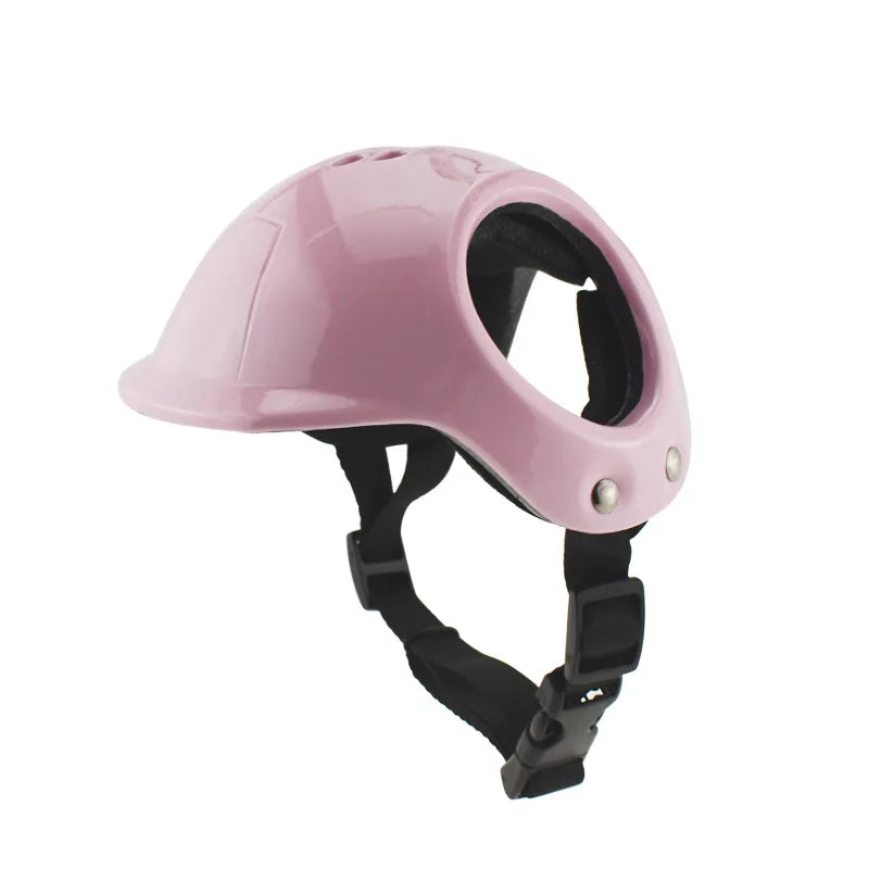 Pet Helmets, Cat Helmet, Dog Helmet - Outdoor Mini Head Protection Safe Hat Dog Motorcycle Helmet Pet Photo Props Accessories