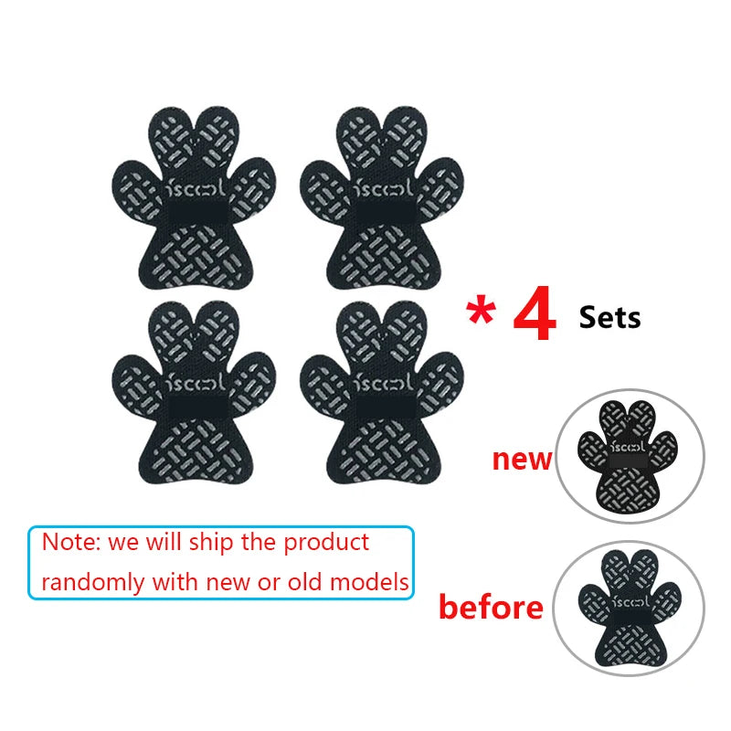 Dog Anti-Slip Pads Waterproof Paw Protectors Self-Adhesive Shoes Booties Socks Replacement Foot Patch to Keep Dogs from Slipping