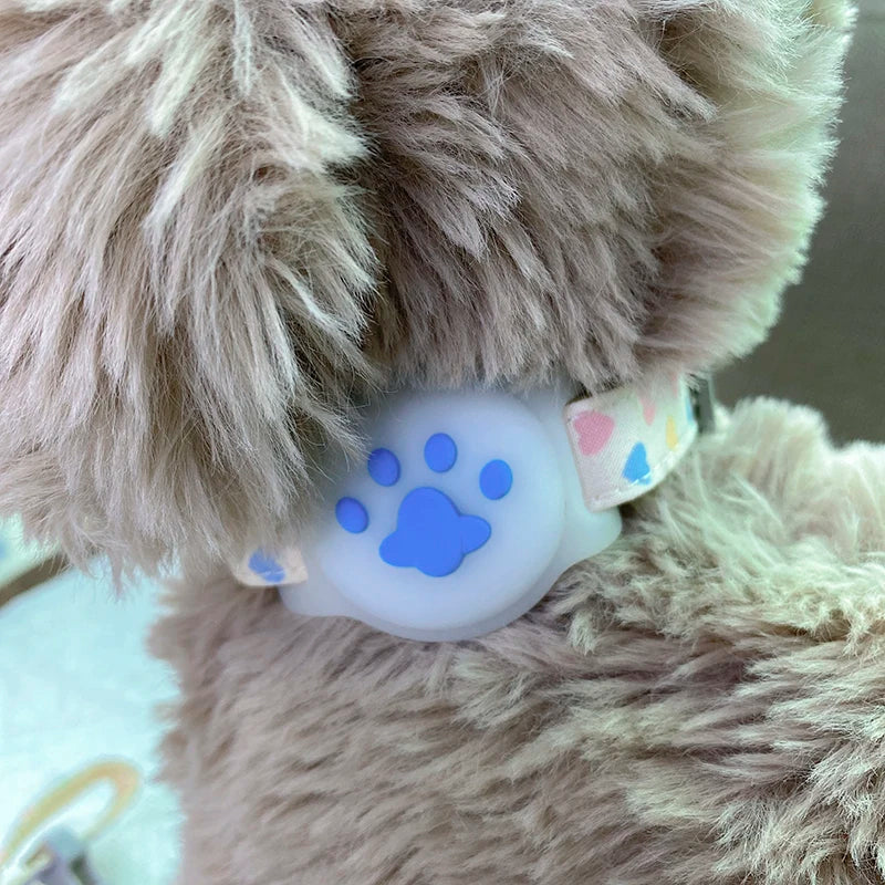 For Airtag Protective Case Cute Silicone Cover Suitable For Dog Cat Collar Anti-lost Anti-scratch Anti-fall Pet Accessories