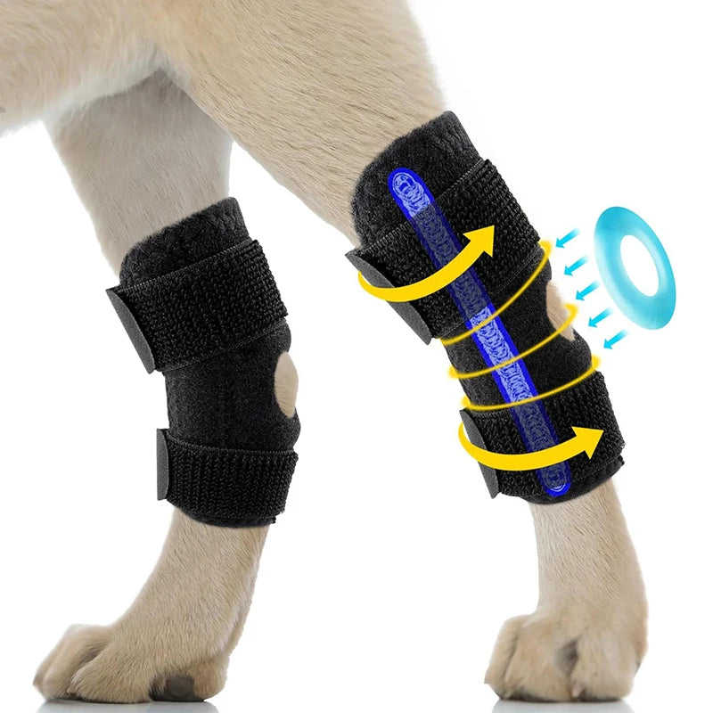 Protector Support Protective Bandage Pet Knee Pads Dogs Injury Recovery for Leg Hock Joint Wrap Breathable Injury Recovery Legs Dog