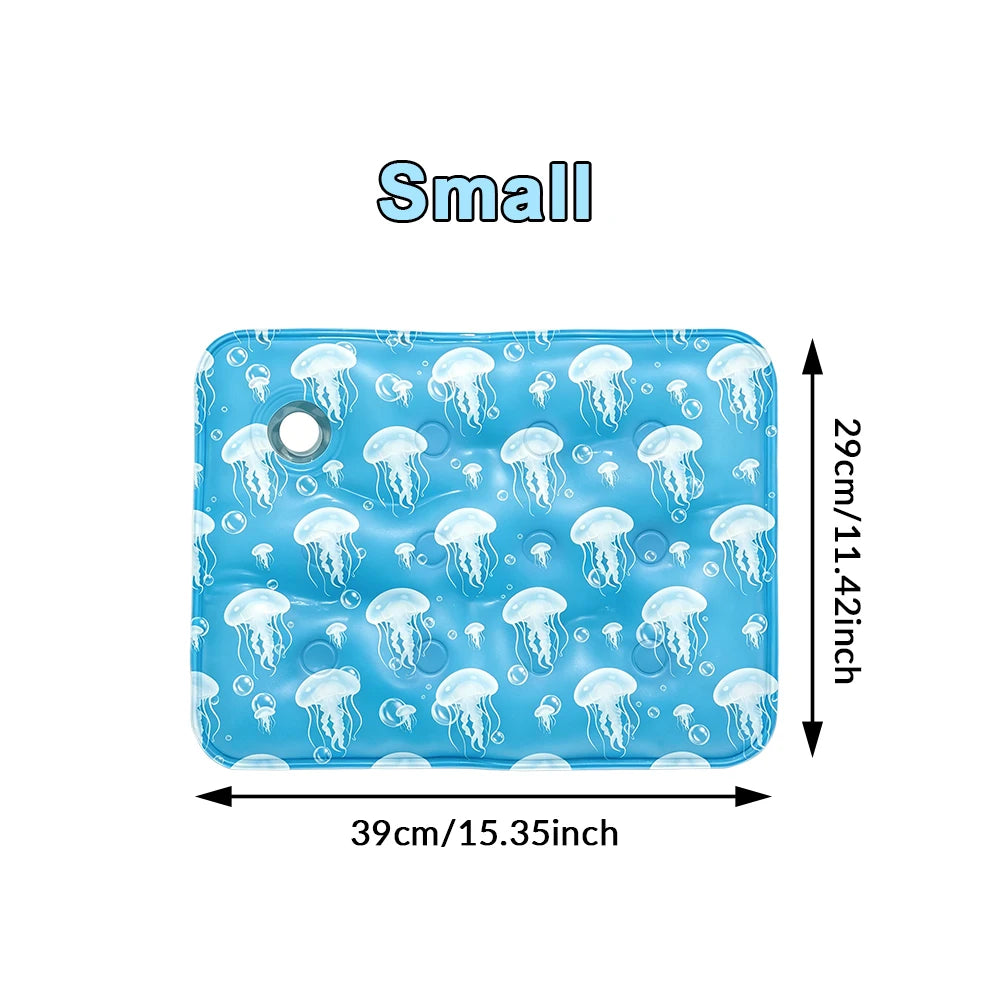 Pet Cooling Mat for Dogs And Cats Air Conditioning Gel Mat for Pets Soft Breathable Waterproof Non-Slip Pet Mat for Hot Weather