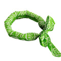 Cooling Pet Bandana for Dogs and Cats Summer Heat Relief Cotton Polyester Blend Adjustable Easy to Soak Use Lightweight Breathable