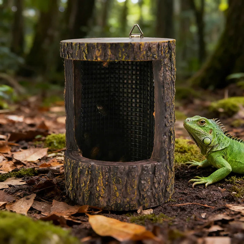 Reptile Feeder – Container for Insects, Terrarium, Lizards, and Chameleons