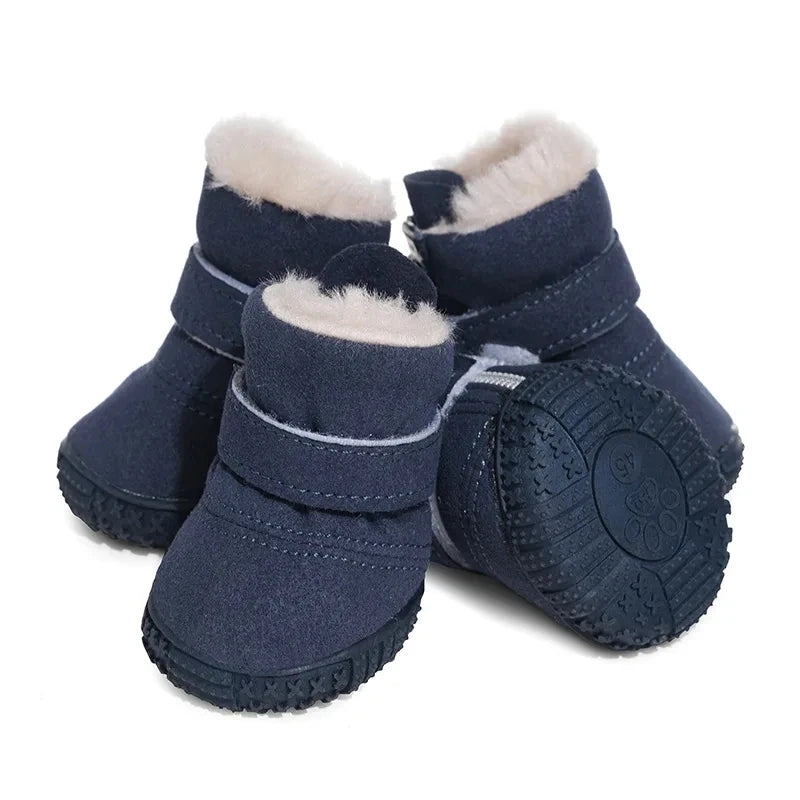 Winter dog boots – warm, anti-slip, for snow