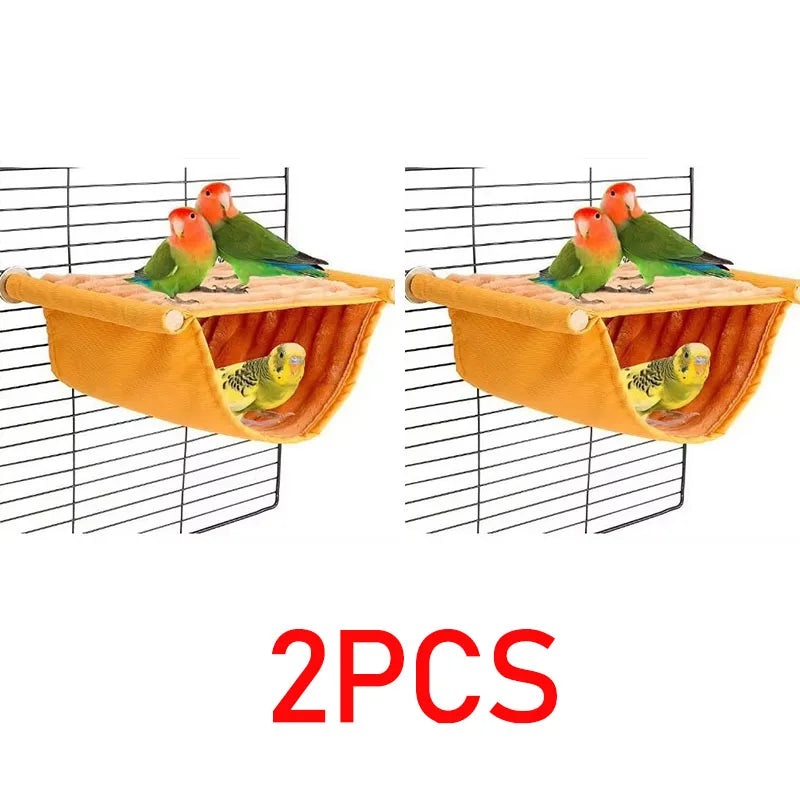 Plush Parrot Nest and House – Soft, Warm, 2 Sizes