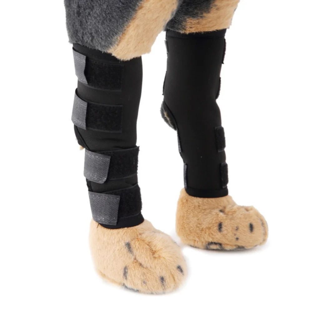 Pet Dog Bandages Dog Injury Leg Knee Brace Strap Protection for Dogs Joint Bandage Wrap Doggy Medical Supplies Knee Protector