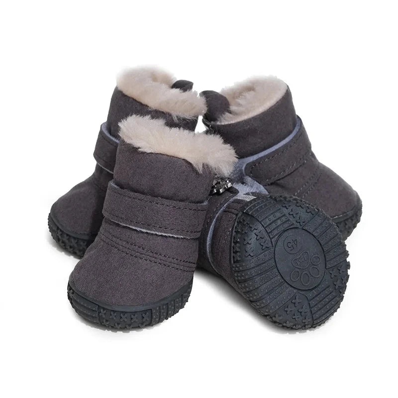 Winter dog boots – warm, anti-slip, for snow
