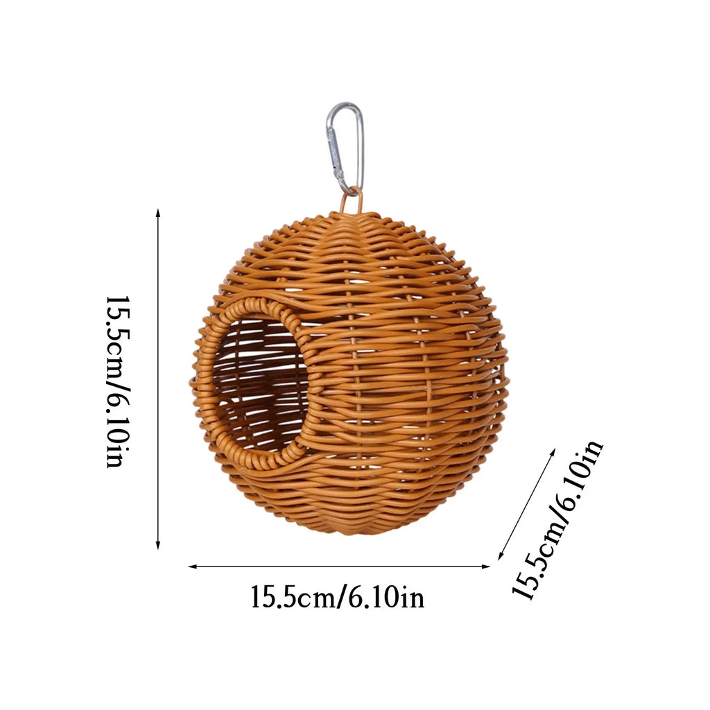 Parrot Rest House – Chew-Resistant, for Cockatiels and Budgies