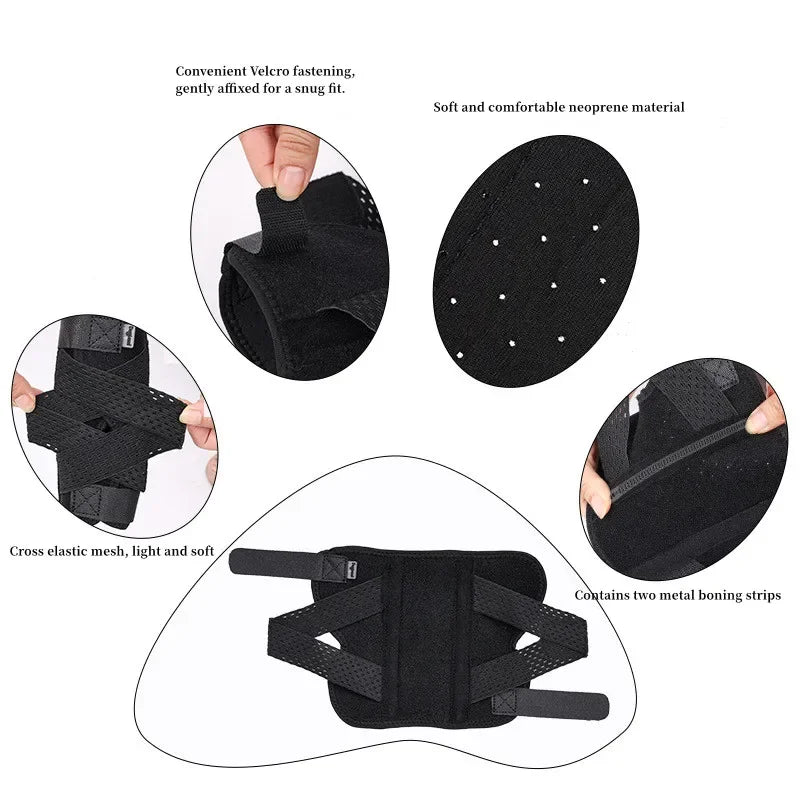 Updated Protective Bandage Dog Arthritis Protector Cover Dog Leg Support Dogs Hock Joint Brace Pet Knee Pads Dogs Injury Recovery