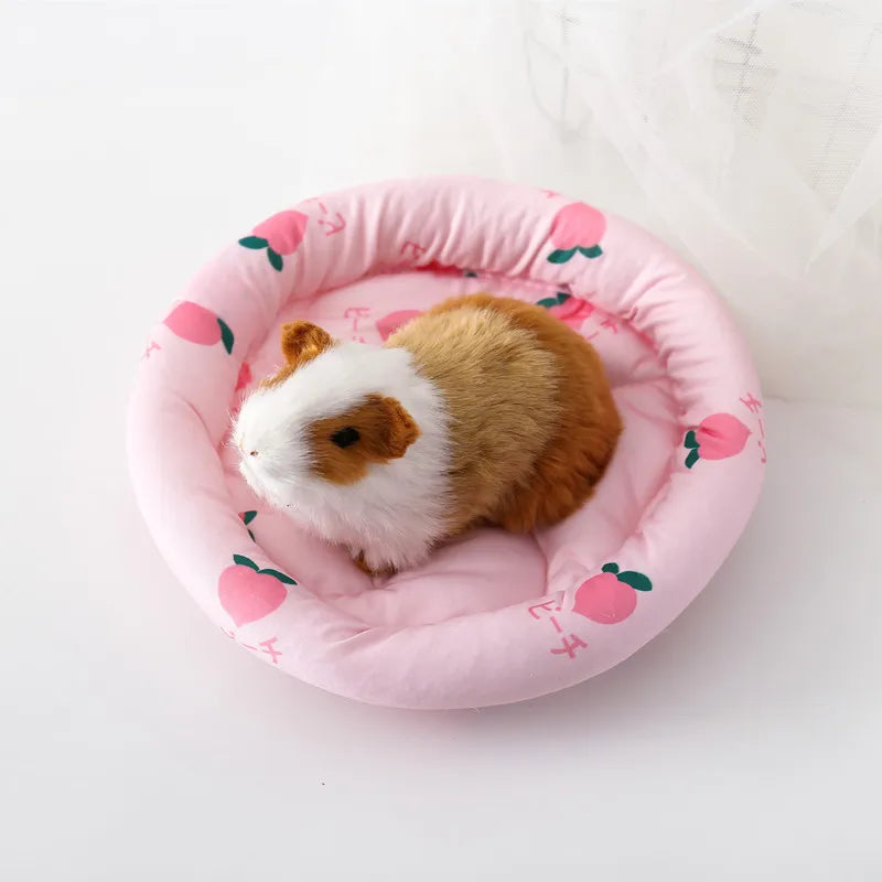 Soft plush nest for small rodents – hamsters, guinea pigs, hedgehogs, rabbits, S/L