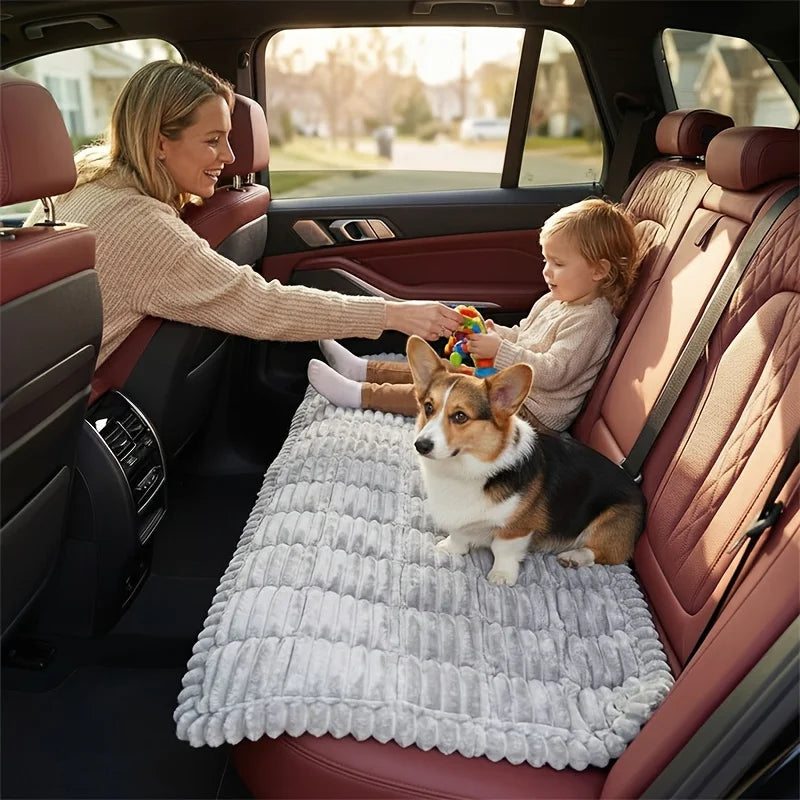 Dog Mat Car Seat Cover Anti-Dirty for Cats, Portable Durable Liner, Easy-to-Install Car Seat Protector Pad – Keeps Vehicle Safe for Pets