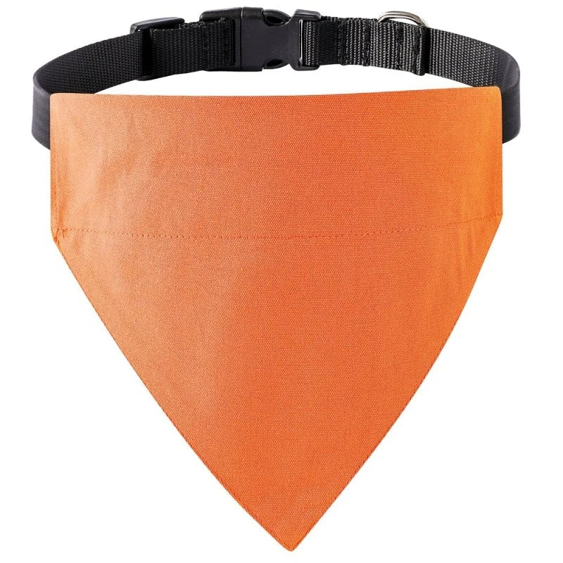Fashion Dog Bandanas Dog Saliva Towel Solid Puppy Triangular Bandage Adjustable Cat Collar Pet Necklace Chihuahua Pet Supplies