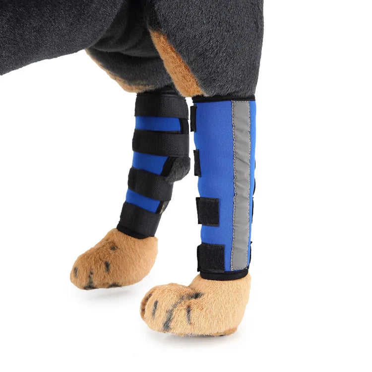 Pet Dog Bandages Dog Injury Leg Knee Brace Strap Protection for Dogs Joint Bandage Wrap Doggy Medical Supplies Knee Protector