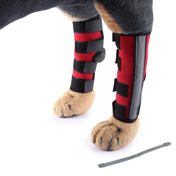 Pet Dog Bandages Dog Injury Leg Knee Brace Strap Protection for Dogs Joint Bandage Wrap Doggy Medical Supplies Knee Protector