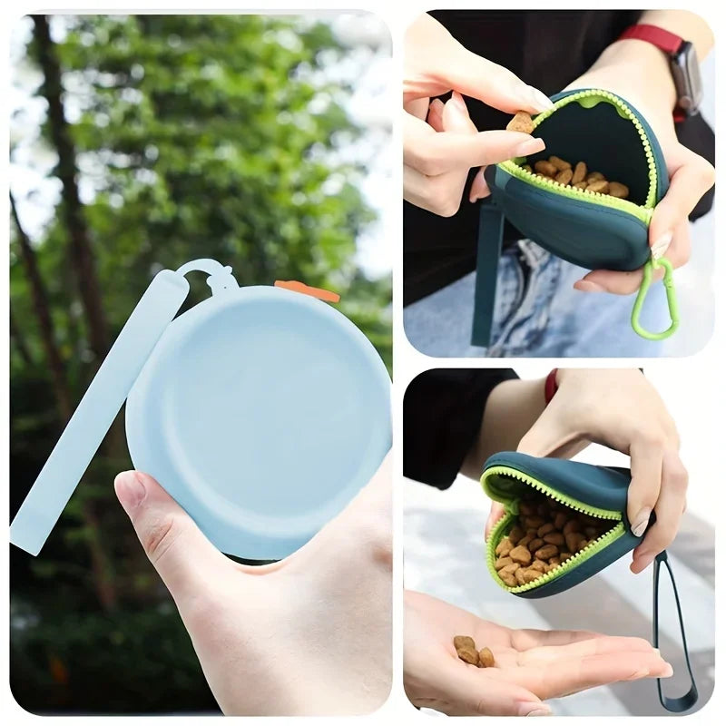 Silicone Treat Bag - Dog and Cat Training