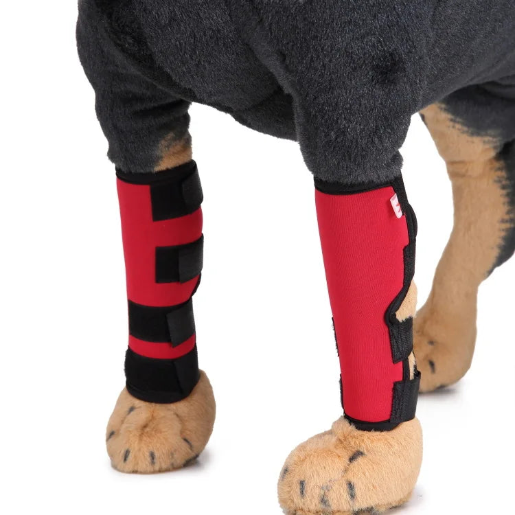 Pet Dog Bandages Dog Injury Leg Knee Brace Strap Protection for Dogs Joint Bandage Wrap Doggy Medical Supplies Knee Protector