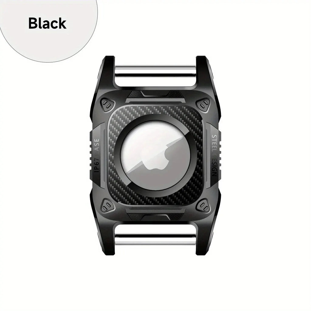 IP68 Waterproof Airtag Case for Dog Collar Hard TPU Full Protection AirTag Holder with Removable Handle Dog Tracker Airtag Cover