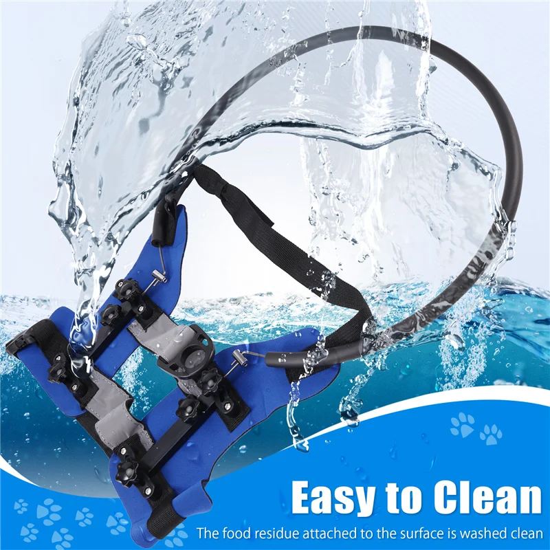 Dog Halo Harness, Protective Halo Dog Collar for Blind Dogs, Confidence-Building Harness Guiding Device, Blind Dog-AS97