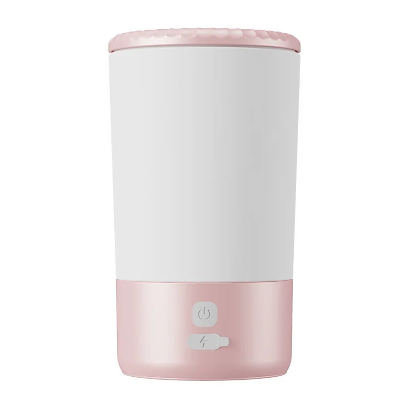 Automatic Pet Paw Cleaner Machine, Portable Dog and Cat Washer Cup with Soft Silicone Brush, USB-C Rechargeable, Waterproof