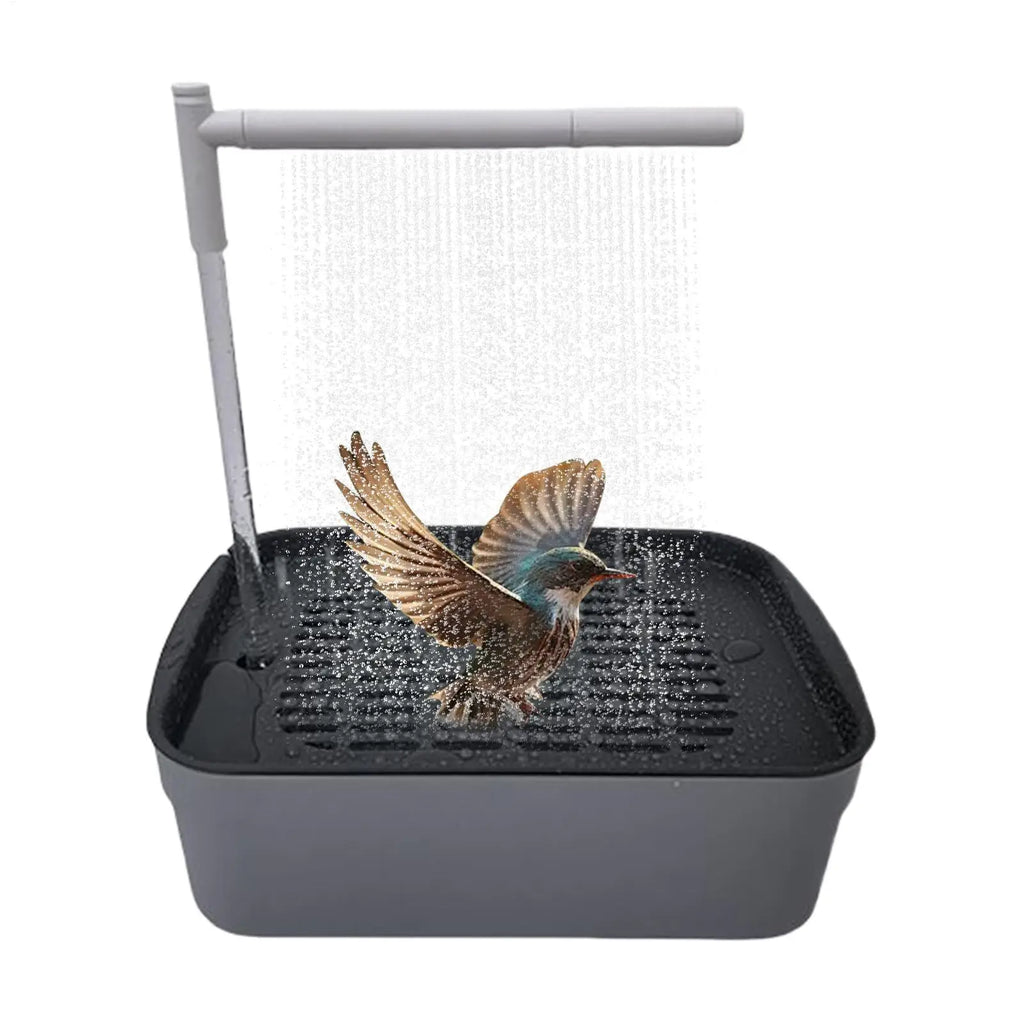 Automatic Bird Bath Tub – Water Circulation, Bird Shower