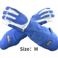 Dog and Cat Animal Anti-Bite Protection Gloves, Cat Scratch and Snake Bite Pet Gloves, Leather Thickened Training Dog Anti-Biting Gloves