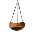 Wooden bird drinker and feeder - garden decoration, vintage style
