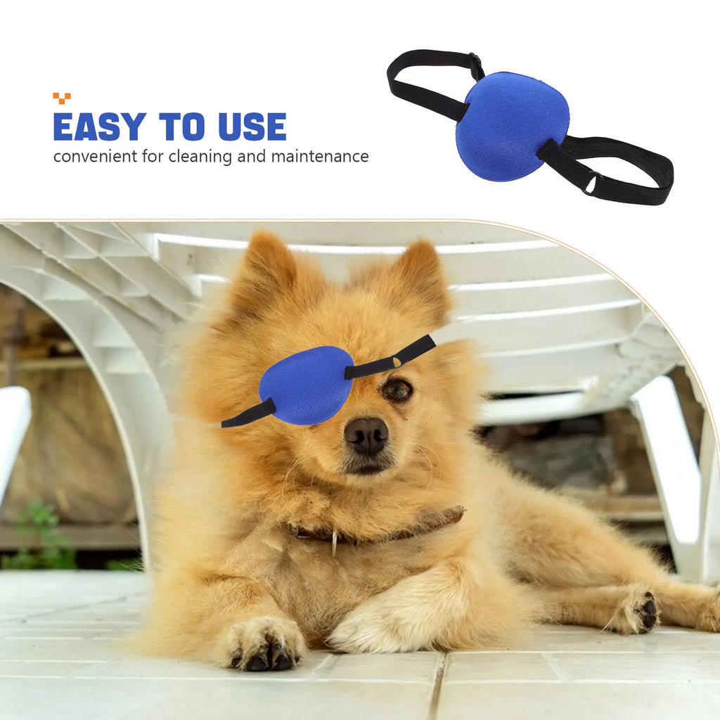 Eye Patch Comfortable Dog Injury Cover Puppy Patches Adjustable Bandages for Dogs