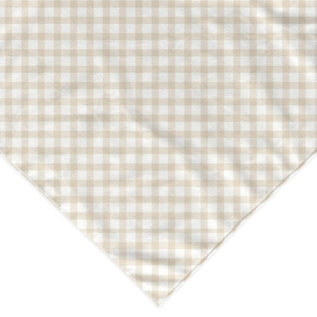 Dog Bandanas, Triangular Adjustable Multi-color Simple Plaid Pattern Printed Polyester, Pet Scarf, Puppy Accessories Drool Bib