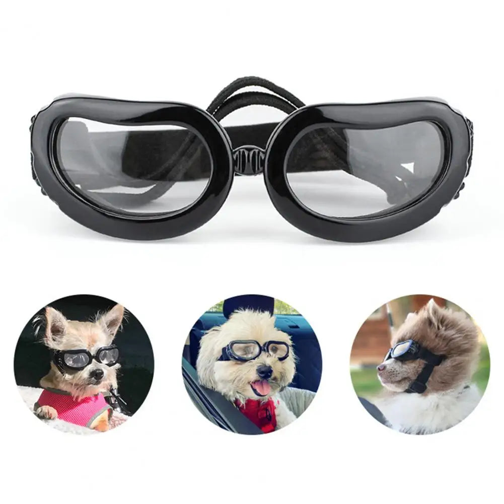 Pet Sunglasses Clear Vision Adjustable Outdoor UV Eyeglasses Eye Pet Cat Dog Eyewear Pet Photography Prop