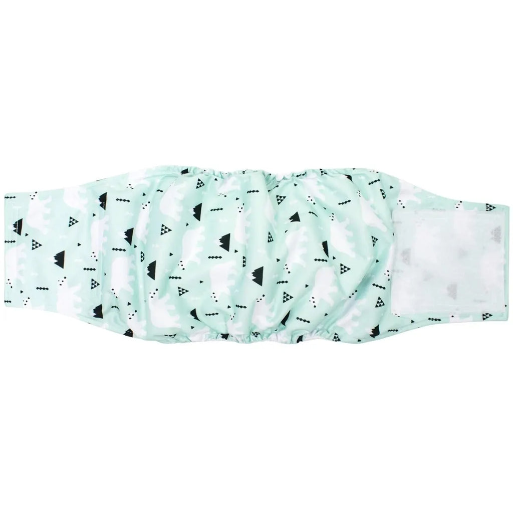 1PC Washable Belly Band for Male Dogs High Absorbing Male Dog Diapers & Extender Reusable Male Puppy Wraps for Medium Dogs