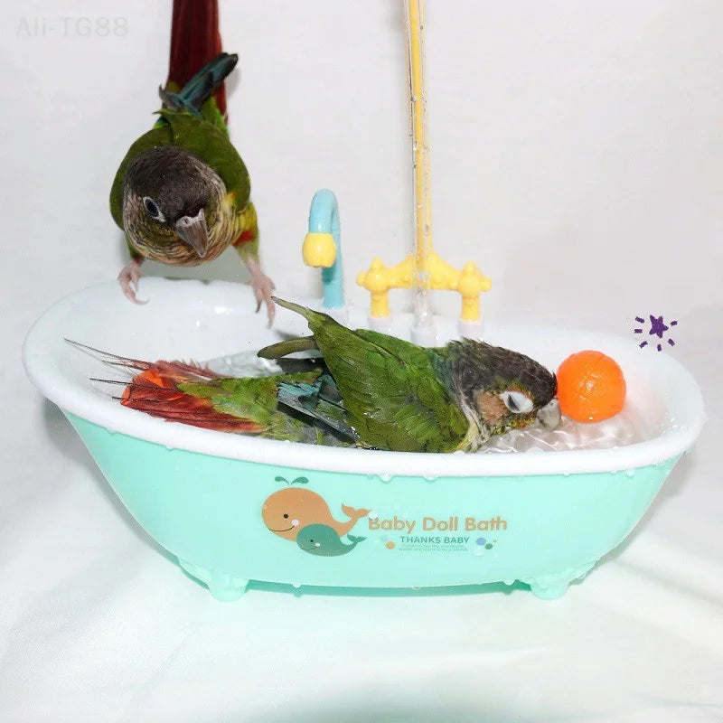 Parrot Bath Tub – Bathroom Accessory for Birds