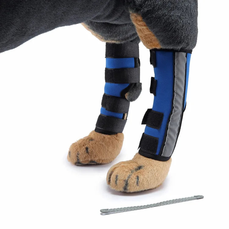 Pet Dog Bandages Dog Injury Leg Knee Brace Strap Protection for Dogs Joint Bandage Wrap Doggy Medical Supplies Knee Protector