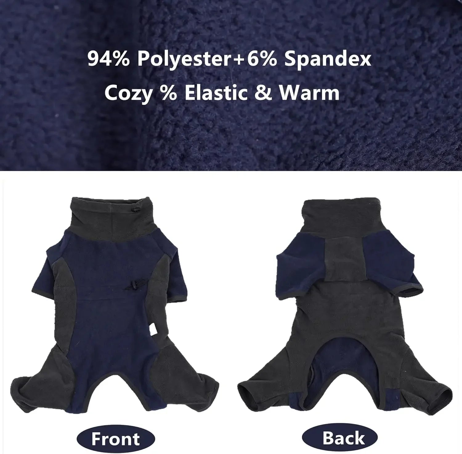 Pet Dog Clothes Fashion Fleece Warm Sweater Coat Winter Onesies for Small, Medium, Large Dogs Jackets Costumes Supplies