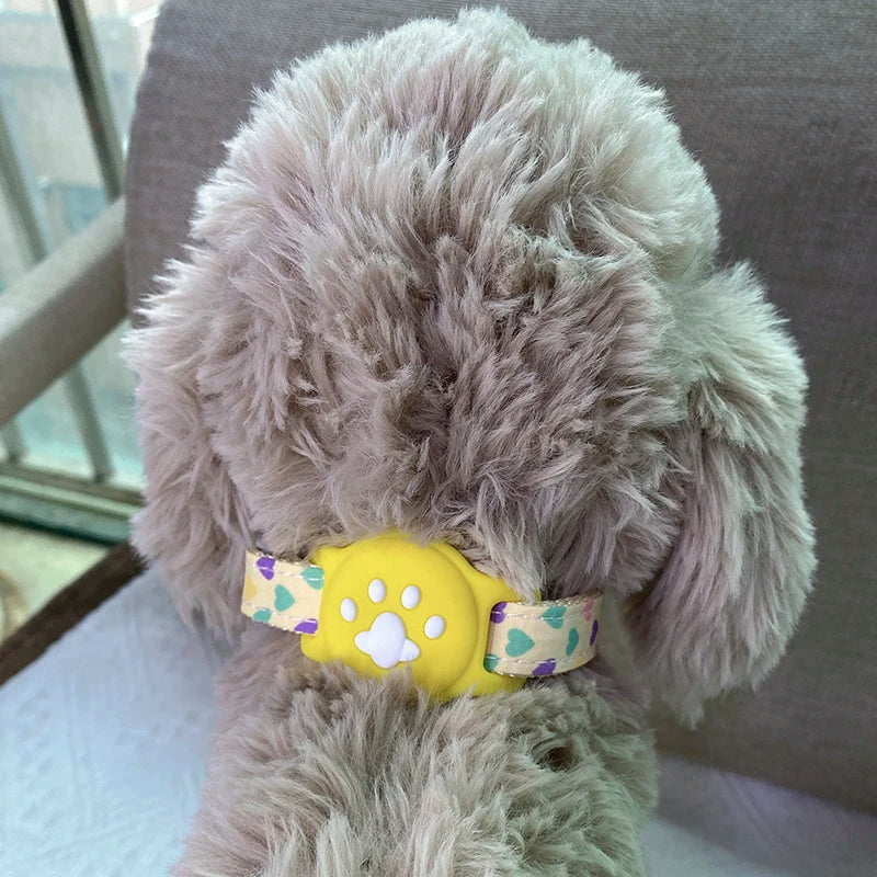For Airtag Protective Case Cute Silicone Cover Suitable For Dog Cat Collar Anti-lost Anti-scratch Anti-fall Pet Accessories