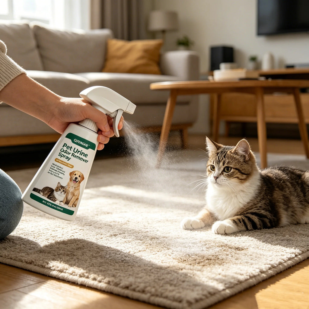 Pet Urine Deodorizer Spray, Powerful Odor Elimination, Gentle and Safe Formula, Long-Lasting Freshness for Home Pet Care
