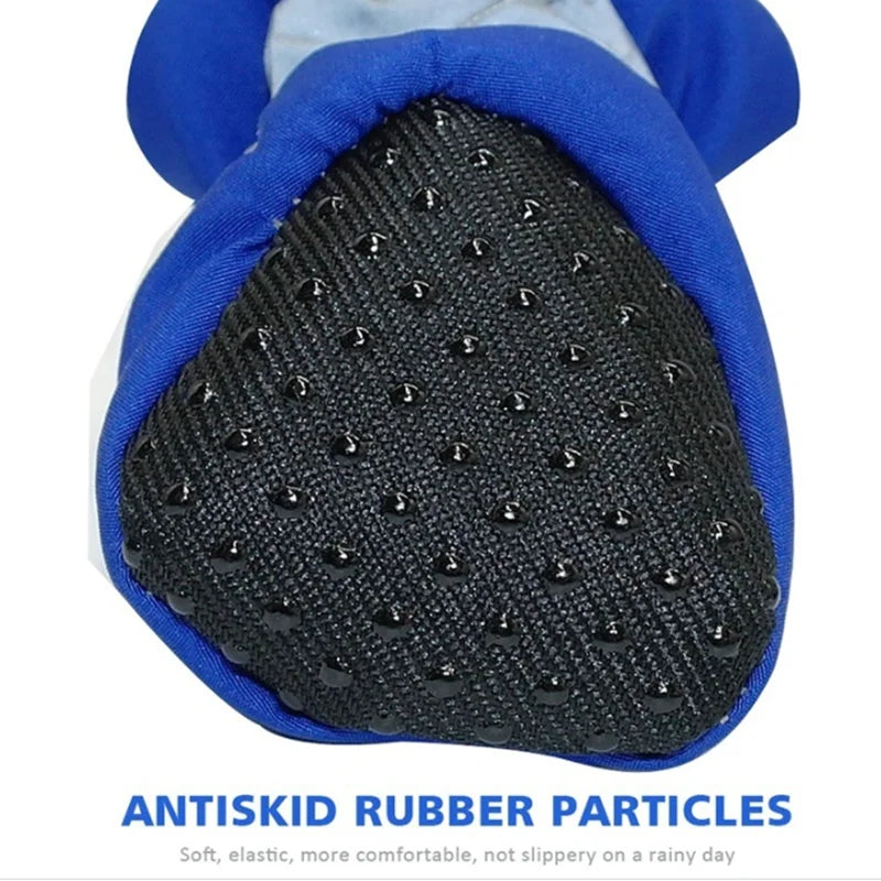 Waterproof Dog Boots – 4 pcs, anti-slip, for rain and walks