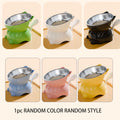 Stainless steel cat bowl – tilted, anti-spill