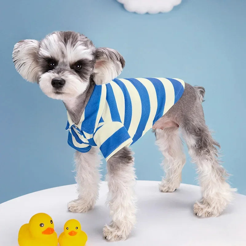 Polo T-shirt for Dogs and Cats – Fashionable T-shirt for Small and Medium Pets