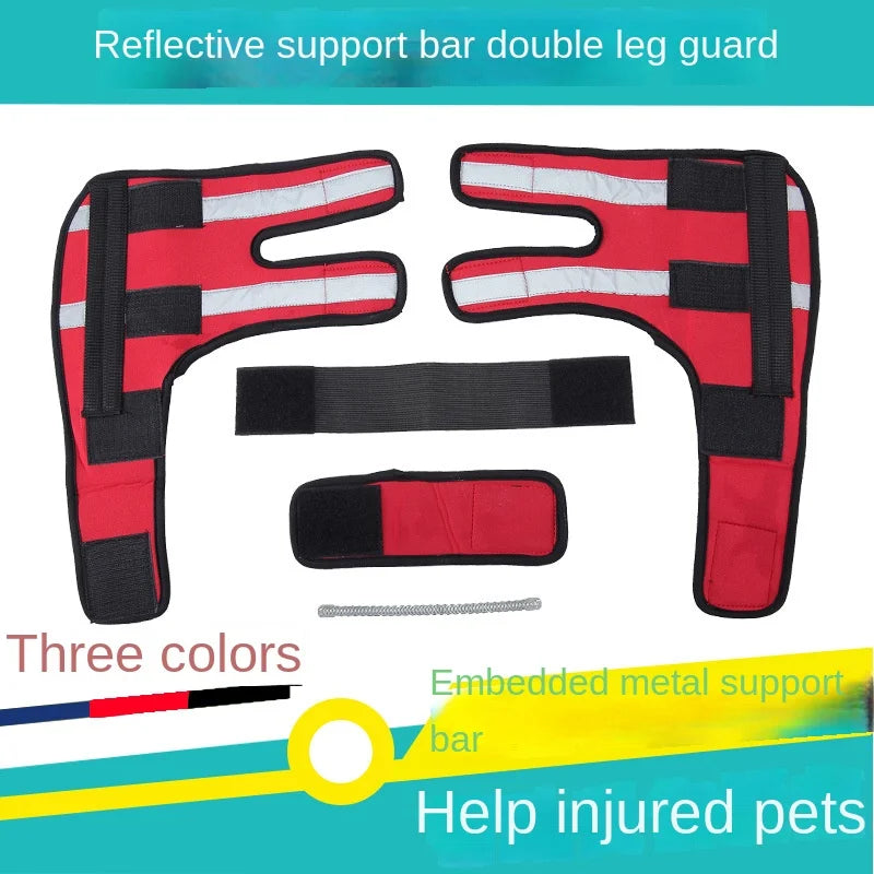 2023 Front Dog Elbow Protector, Dog Knee Guard, Dog Leg Brace Sleeve, Dog Knee Cover, Anti-Licking Wound Dog Recovery Leg Cover