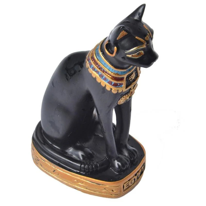Egyptian Cat Goddess – decorative resin figurine